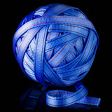 Blue Rubberband | Slackline Webbing (50 metres & 2 Sewn Loops)